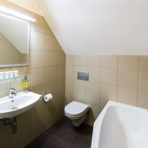 Camera cu chicinetă proprie cu balcon pentru 6 pers.