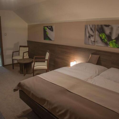 Deluxe  Pokoj s manželskou postelí (s možností přistýlky)