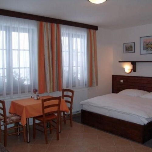 Studio Apartman se sprchou s manželskou postelí s 1 ložnicí (s možností přistýlky)