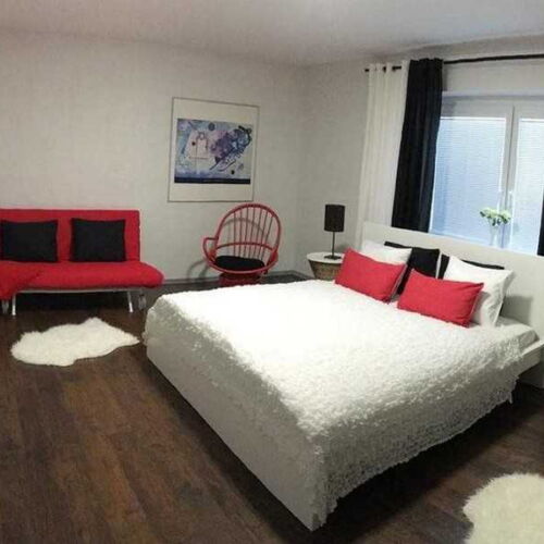 Apartament 4-osobowy Przyjazny podróżom rodzinnym połączone z 2 pomieszczeniami sypialnianymi (możliwa dostawka)