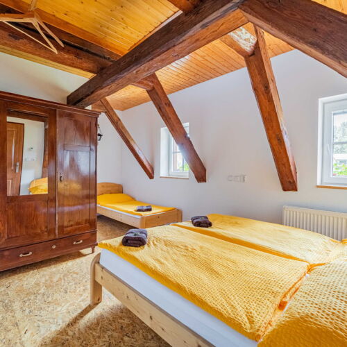 Apartman se sprchou s vlastní kuchyňkou pro 6 os. se 2 ložnicemi