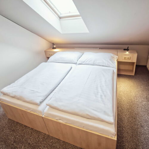 Camera twin cu duș cu aer condiționat