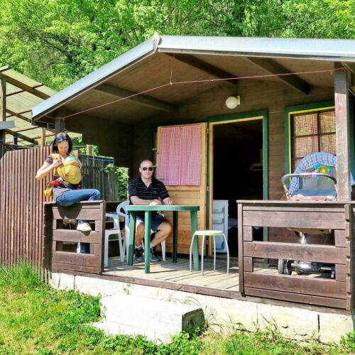 Chata 4-osobowy z tarasem