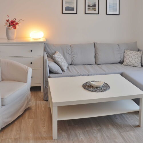 1-Room Apartment for 4 Persons with Shower and Kitchen