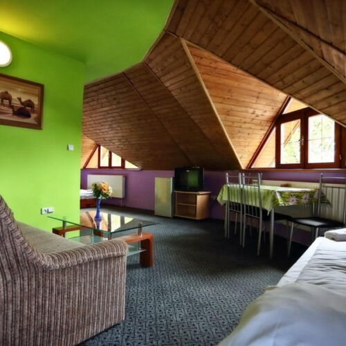 Apartman se sprchou  pro 5 os.