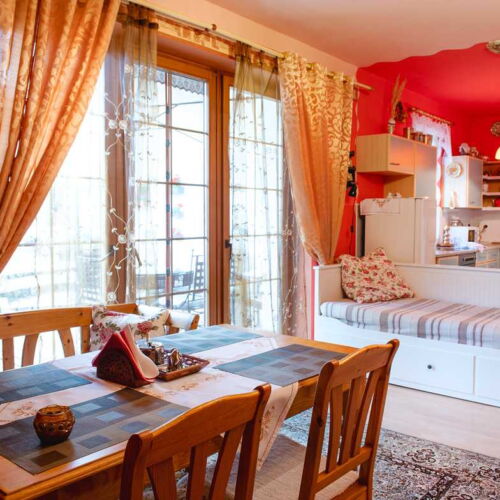 Apartman se sprchou pro 4 os. se 2 ložnicemi přízemní