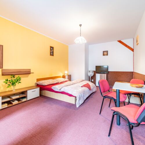 Pokoj se sprchou s vlastní kuchyňkou pro 3 os.