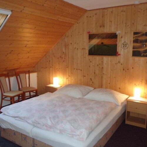 Pokoj se společnou koupelnou se společnou kuchyňkou pro 2 os. (s možností přistýlky)