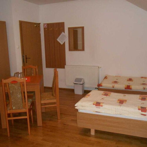 Pokoj tV s plochou obrazovkou se sprchou pro 4 os.