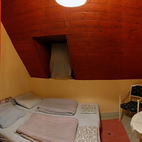 Pokój 2-osobowy na poddaszu z widokiem na las