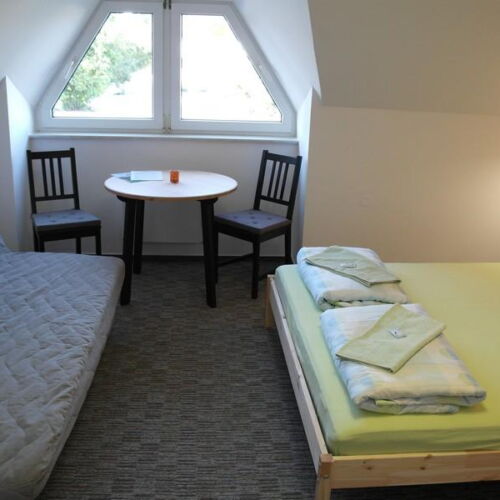 Camera twin cu duș (se poate solicita pat suplimentar)