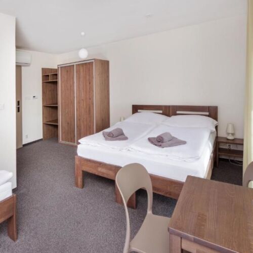 Pokoj s klimatizací se sprchou pro 3 os.