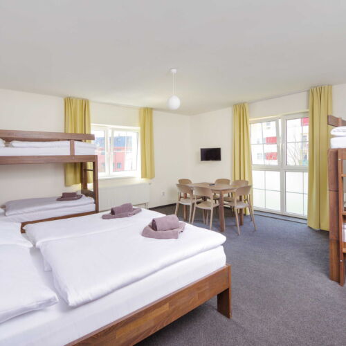 Apartman se sprchou s vlastní kuchyňkou pro 6 os. s 1 ložnicí