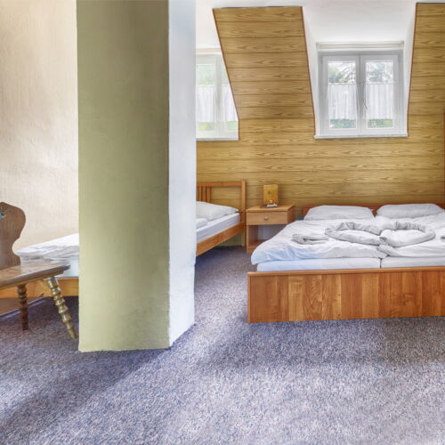 Camera tripla cu duș