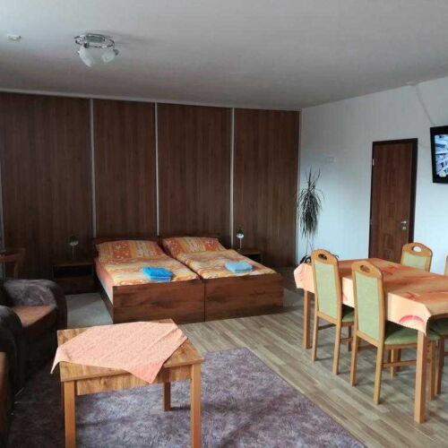 Pokoj se sprchou  pro 4 os. (s možností přistýlky)