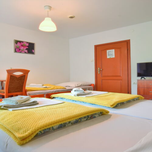 Pokój 3-osobowy z łazienką z telewizorem LCD/plazmą