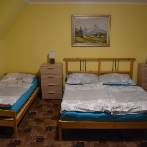 Apartman se sprchou s vlastní kuchyní pro 6 os.