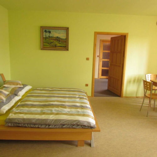 Apartament 4-osobowy z prysznicem z własną kuchnią (możliwa dostawka)