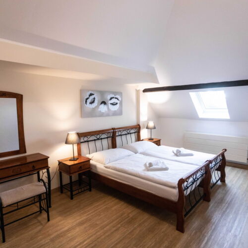 Komfort  Pokoj s manželskou postelí