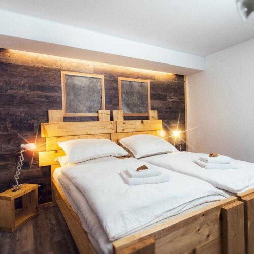 Apartament cu duș cu chicinetă proprie cu 1 camera pentru 2 pers. (se poate solicita pat suplimentar)