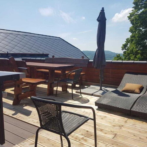 Deluxe 1-Room Apartment for 4 Persons with Terrace