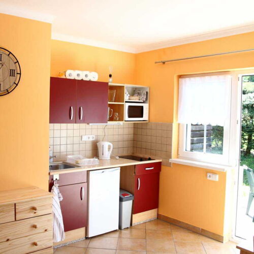 Apartament cu duș cu chicinetă proprie pentru 4 pers.