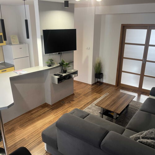 2-Zimmer-Apartment für 4 Personen mit Dusche und Eigener Küche