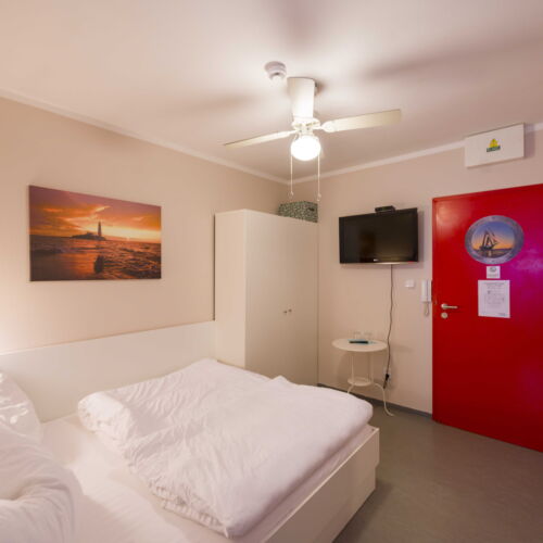 Camera twin cu cadita de dus