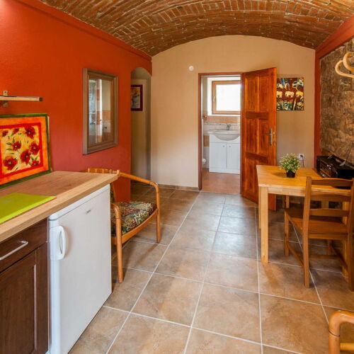 Apartman se sprchou s vlastní kuchyňkou pro 4 os. s 1 ložnicí