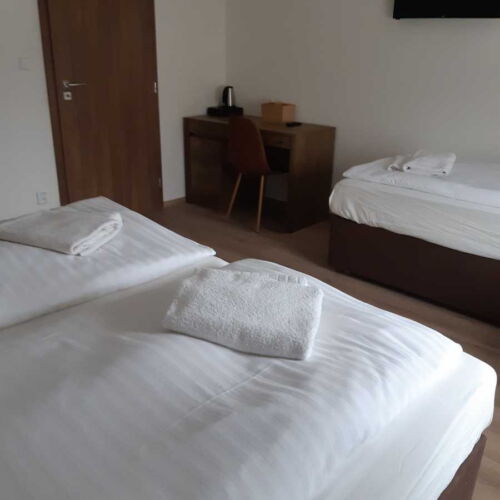 Camera tripla cu duș