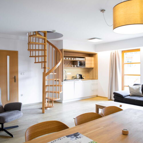 Apartman s vlastní kuchyňkou  pro 6 os. se 2 ložnicemi