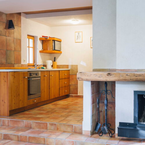 Chalupa (jako celek) se sprchou s vlastní kuchyňkou pro 5 os. (s možností přistýlky)