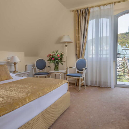 Pokoj se sprchou s klimatizací pro 2 os.