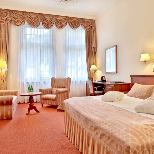 Pokoj s klimatizací  pro 2 os. (s možností přistýlky)