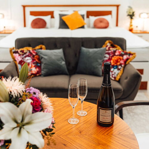 Apartman se sprchou s klimatizací pro 2 os.