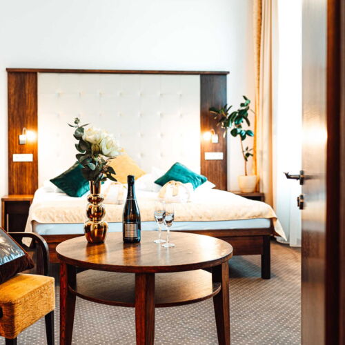 Apartman se sprchou s klimatizací pro 2 os. (s možností přistýlky)