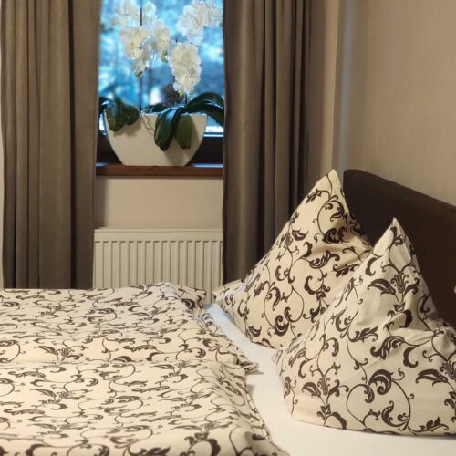 1-Zimmer-Apartment für 2 Personen mit Dusche und Eigner Küche