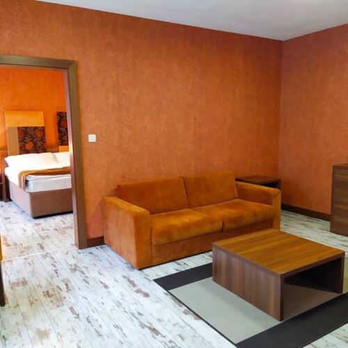 Apartament deluxe cu duș pentru 4 pers. (se poate solicita pat suplimentar)