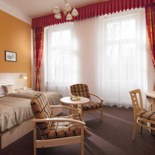 Komfort  Pokoj s manželskou postelí