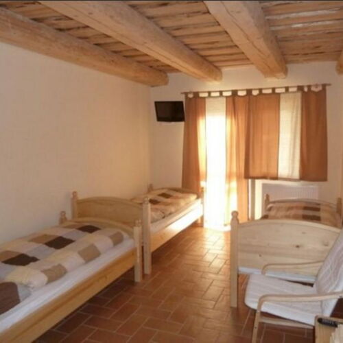 Pokoj se sprchou s balkónem pro 3 os.