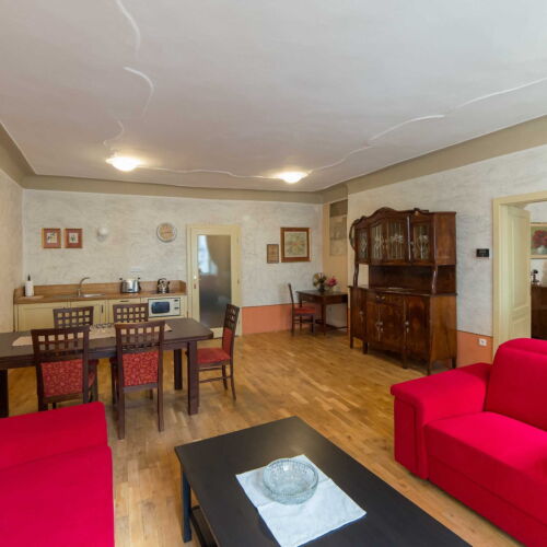 Apartament cu duș cu bucătărie proprie pentru 6 pers.