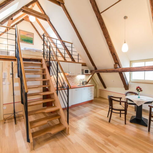 Apartament cu duș cu chicinetă proprie pentru 5 pers.