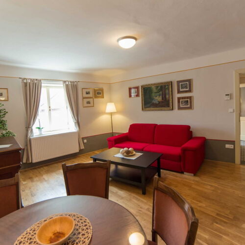 Apartament cu duș cu chicinetă proprie pentru 7 pers.