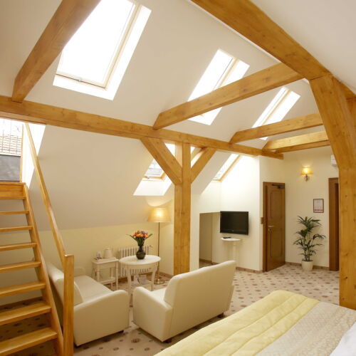 Pokoj s klimatizací se sprchou pro 2 os.