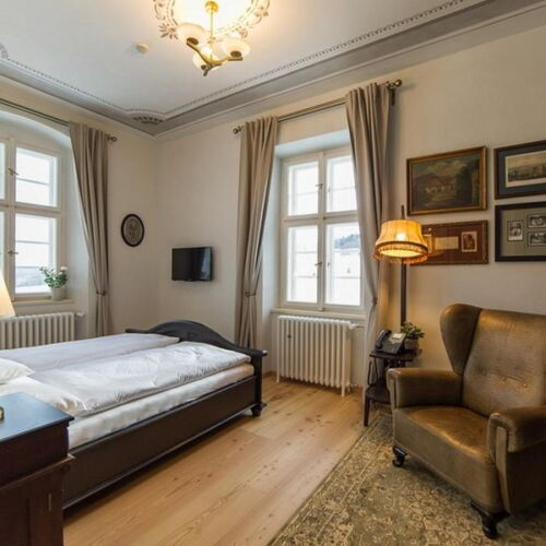 Apartament 2-osobowy z prysznicem z aneksem kuchennym (możliwa dostawka)