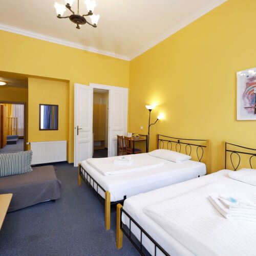 Pokoj pro 4 os. (s možností přistýlky)