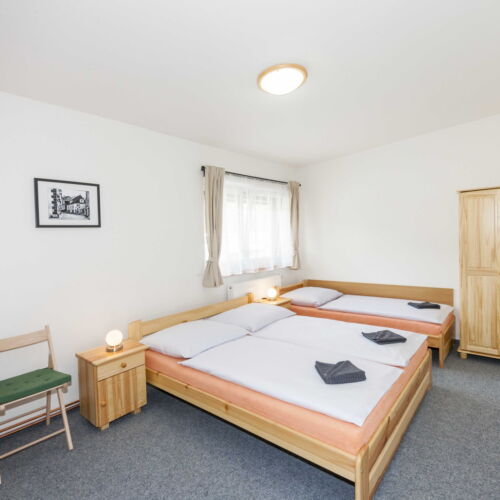 Pokoj se sprchou  pro 3 os.