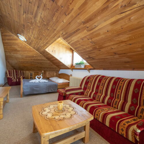 Apartman se sprchou s vlastní kuchyní pro 6 os. s 1 ložnicí