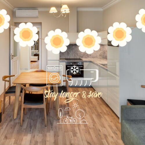 Deluxe Apartman se sprchou pro 4 os. (s možností přistýlky)