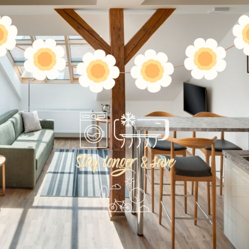 Deluxe Apartman se sprchou pro 2 os. (s možností přistýlky)